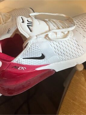 Nike Women’s Air Max 270 Sneakers - White / Red / Black
